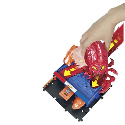 1:64 Scale Diecast - Hot Wheels City - Scorpion Flex Attack Playset