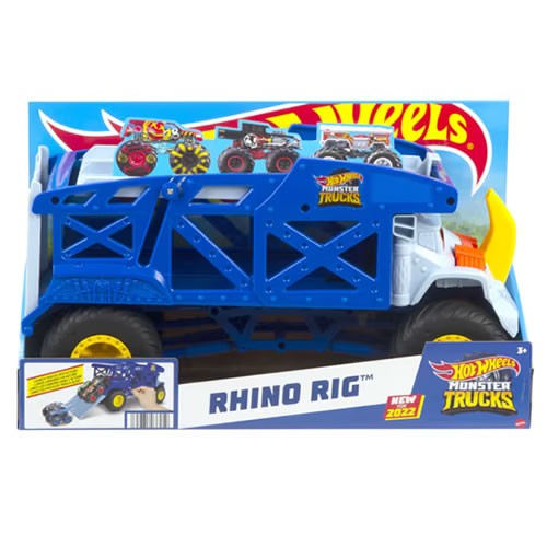 1:64 Scale Diecast - Hot Wheels Monster Trucks - Rhino Rig