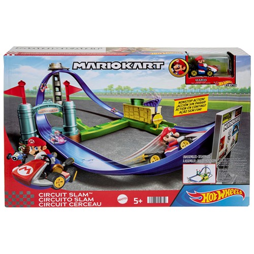 1:64 Scale Diecast - Hot Wheels - Mario Kart - Circuit Slam Track