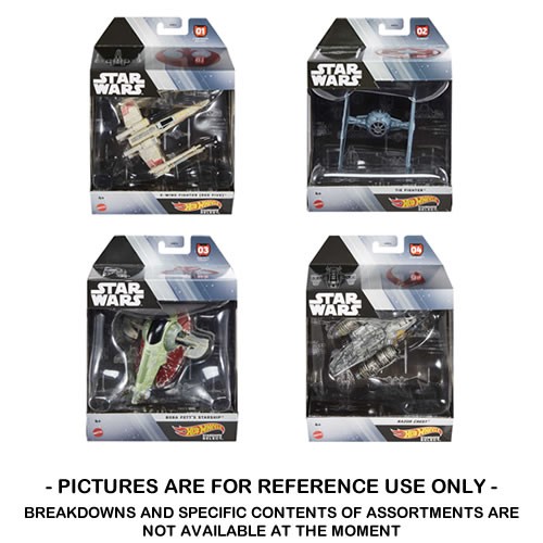Star Wars Vehicles - Hot Wheels Starships Select - Assortment