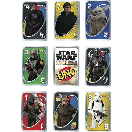 Card Games - UNO - Star Wars - The Mandalorian