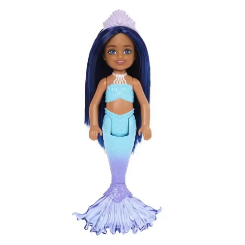 Barbie Dolls - Mermaid Chelsea (Blue Hair And Tail)