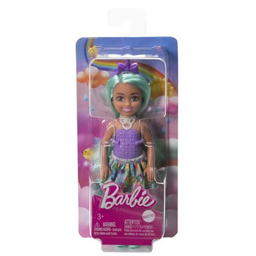 Barbie Dolls - Unicorn Chelsea (Green Hair)