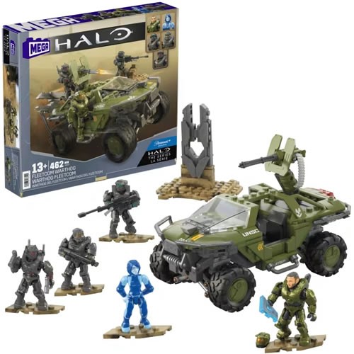 Mega Building Sets - Halo - Fleetcom Warthog