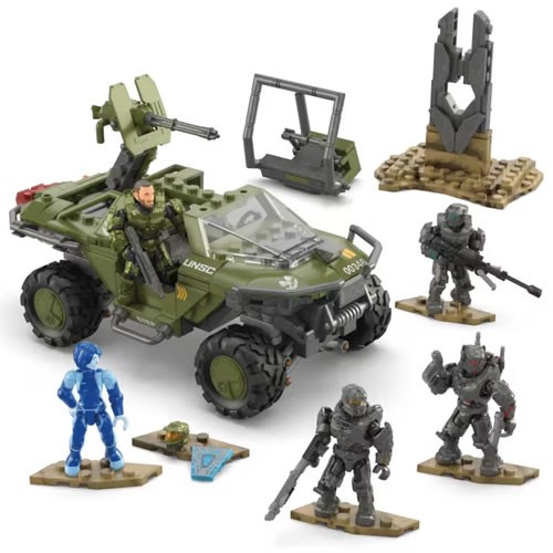 Mega Building Sets - Halo - Fleetcom Warthog