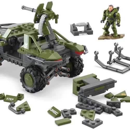 Mega Building Sets - Halo - Fleetcom Warthog