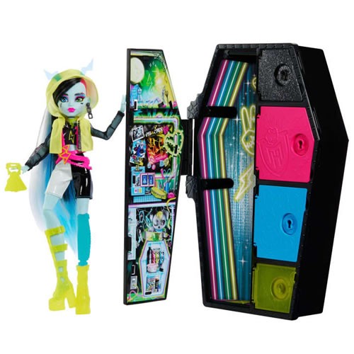 Monster High Dolls - Skulltimate Secrets - Neon Frights - Frankie Stein