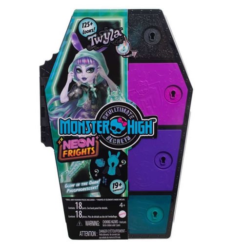 Monster High Dolls - Skulltimate Secrets - Neon Frights - Twyla