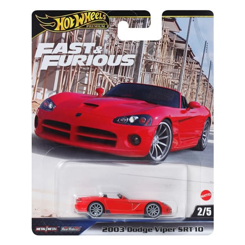 1:64 Scale Diecast - Hot Wheels - Fast & Furious - Premium Assortment - 956J