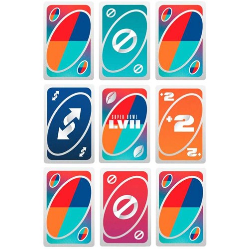 Card Games - UNO - Super Bowl LVII