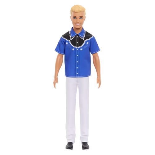 Barbie Fashionistas Dolls - #226 Ken (Blonde / Western Look) (65th Anniversary)