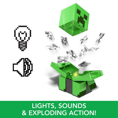 Minecraft Figures - Exploding RC Creeper