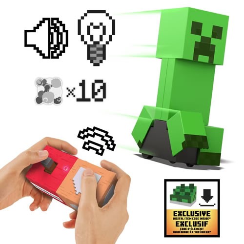 Minecraft Figures - Exploding RC Creeper