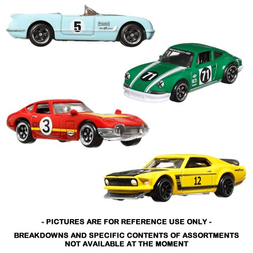 1:64 Scale Diecast - Hot Wheels - Vintage Vehicle Assortment