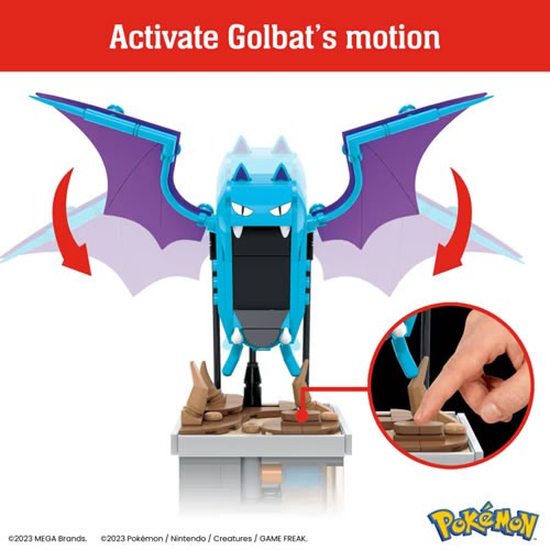 Mega Building Sets - Pokemon - Mini Motion Golbat