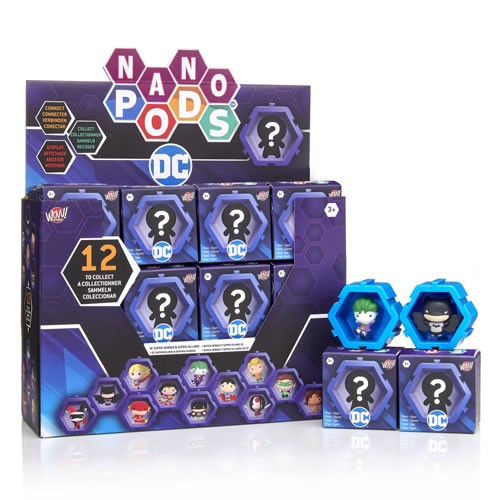 Nano Pods Figures - DC - 24pc Assorted Display