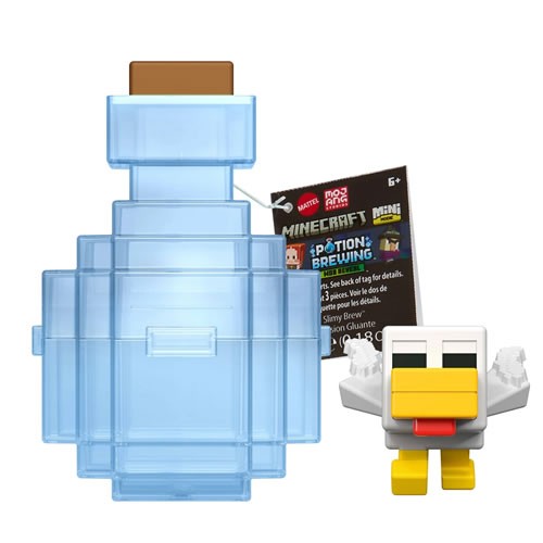 Minecraft Figures - Mini Mode - 1.5" Potion Brewing (Color Reveal) Assortment