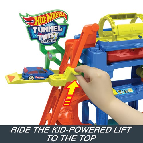 1:64 Scale Diecast - Hot Wheels City - Tunnel Twist Car Wash