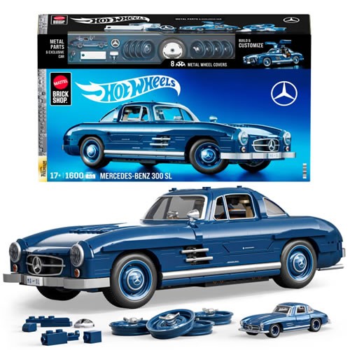 Mattel Brick Shop - Hot Wheels - 1/12 Mercedes-Benz 300 SL