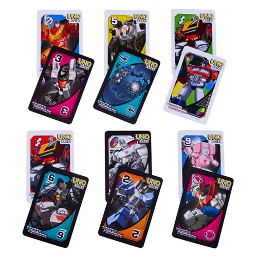 Card Games - UNO Flip - Transformers