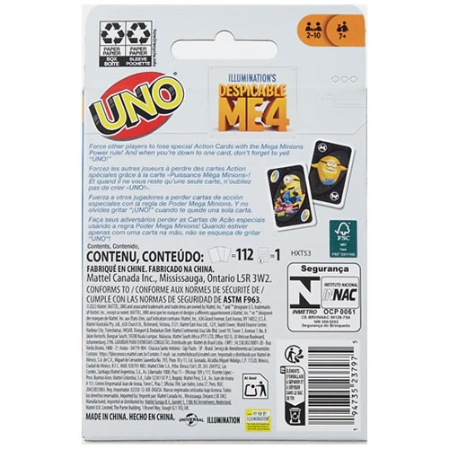 Card Games - UNO Despicable Me 4