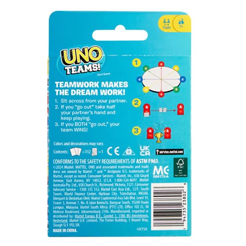 Card Games - UNO Teams