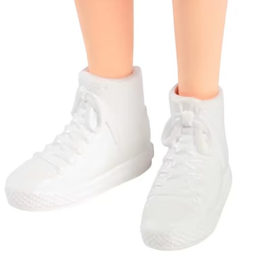 Barbie Fashionistas Dolls - #232 Barbie (Jersey Top And Pleated Purple Skirt / Red Hair)