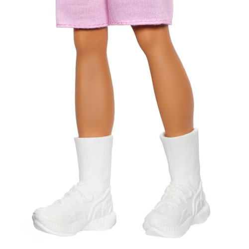 Barbie Fashionistas Dolls - #241 Ken (Red Striped Top And Pink Shorts With White Sneakers / Blonde)