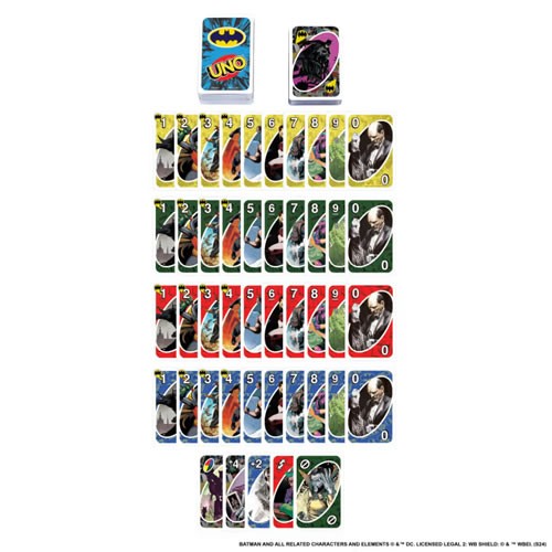 Card Games - UNO DC Comics - Batman