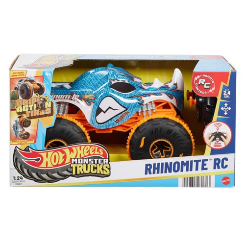 Hot Wheels RC - Monster Trucks - 1/24 Scale Rhinomite