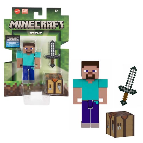 Minecraft Figures - 3.25" Steve