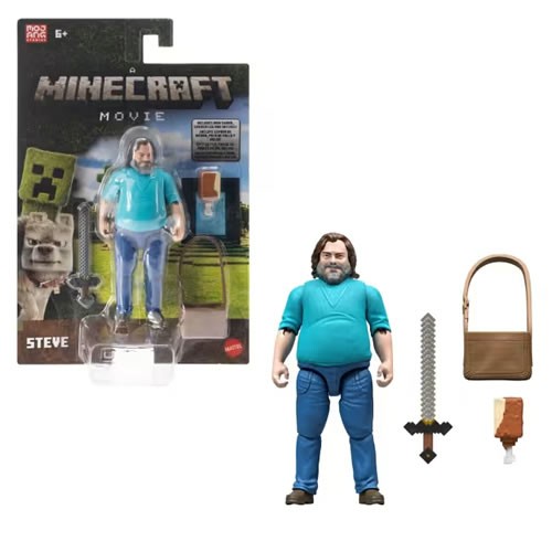 A Minecraft Movie Figures - 4" Steve