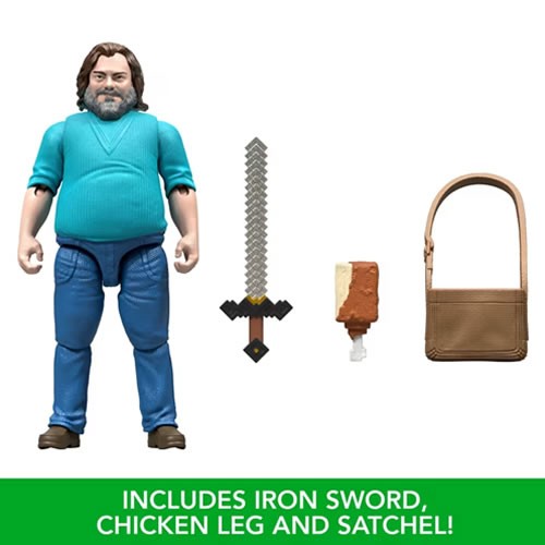 A Minecraft Movie Figures - 4" Steve