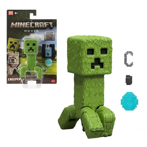 A Minecraft Movie Figures - 4" Creeper