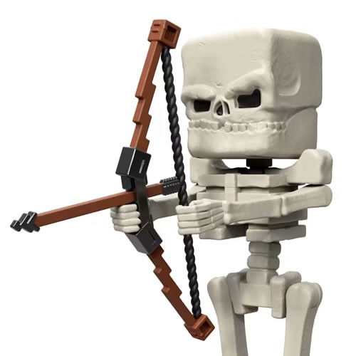 A Minecraft Movie Figures - 4" Skeleton