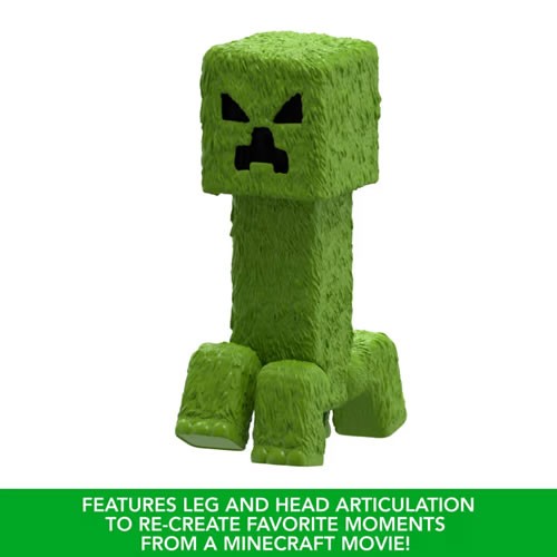 A Minecraft Movie Figures - 12" Creeper Large Scale Figure