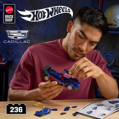 Mattel Brick Shop - Hot Wheels - 1/32 Scale Cadillac Project Gtp Hypercar