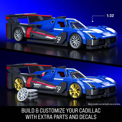 Mattel Brick Shop - Hot Wheels - 1/32 Scale Cadillac Project Gtp Hypercar