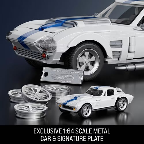 Mattel Brick Shop - Hot Wheels - 1/16 Corvette Grand Sport