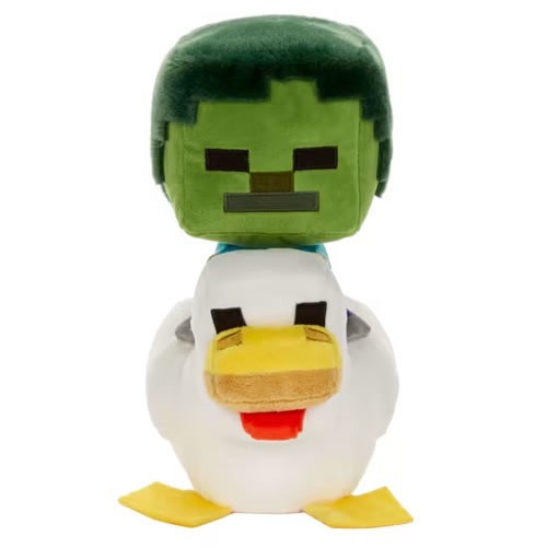 Minecraft Plush - 8" Zombie Chicken Jockey