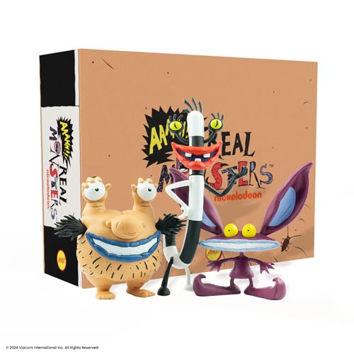 Squads Figures - Aaahh!! Real Monsters - 3pc Figure Set