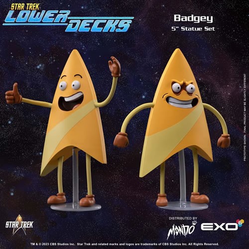 Star Trek: Lower Decks Statues - 7" Badgey