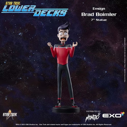 Star Trek: Lower Decks Statues - 7" Ensign Brad Boimler
