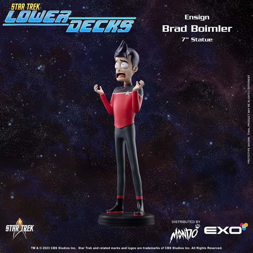Star Trek: Lower Decks Statues - 7" Ensign Brad Boimler