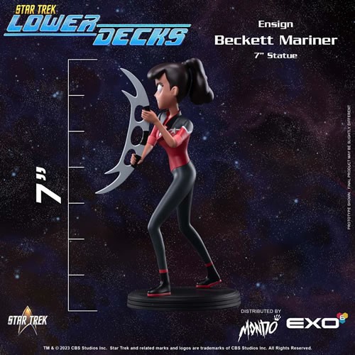 Star Trek: Lower Decks Statues - 7" Ensign Beckett Mariner