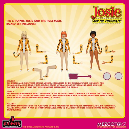 5 Points Figures - Josie And The Pussycats Boxed Set