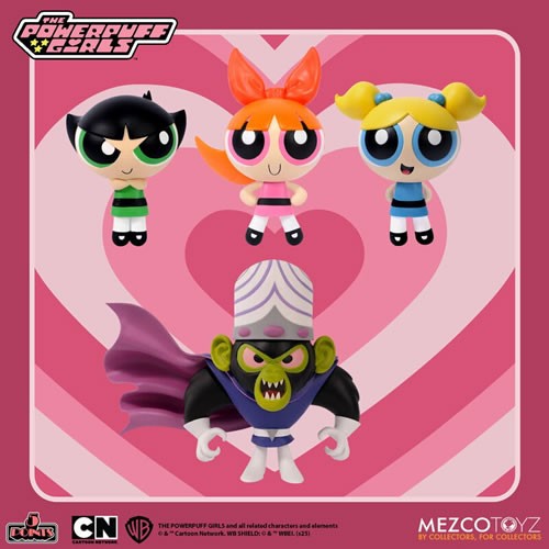 5 Points Figures - The Powerpuff Girls - 4pc Deluxe Set