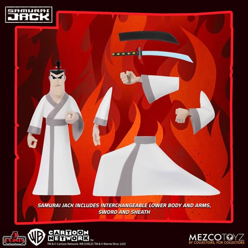 5 Points Figures - Samurai Jack - 3pc Figure Set