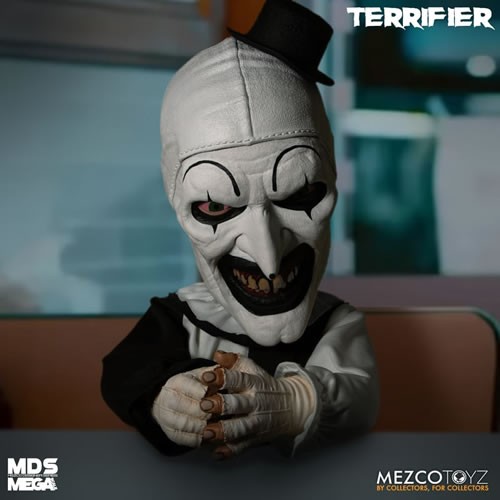 M.D.S. Figures - Terrifier - 15" Mega Scale Art The Clown Talking Doll