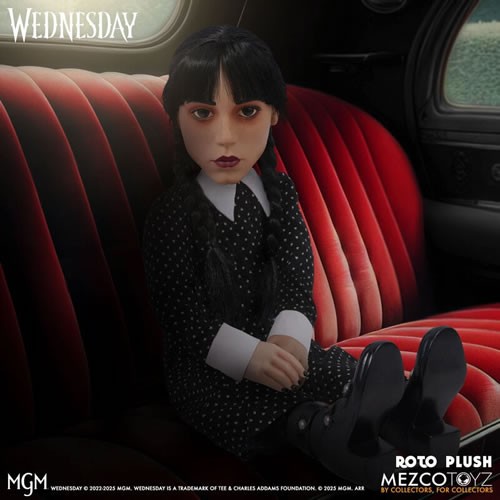 M.D.S. Figures - Wednesday (TV Series 2022) - 18" Wednesday Roto Plush